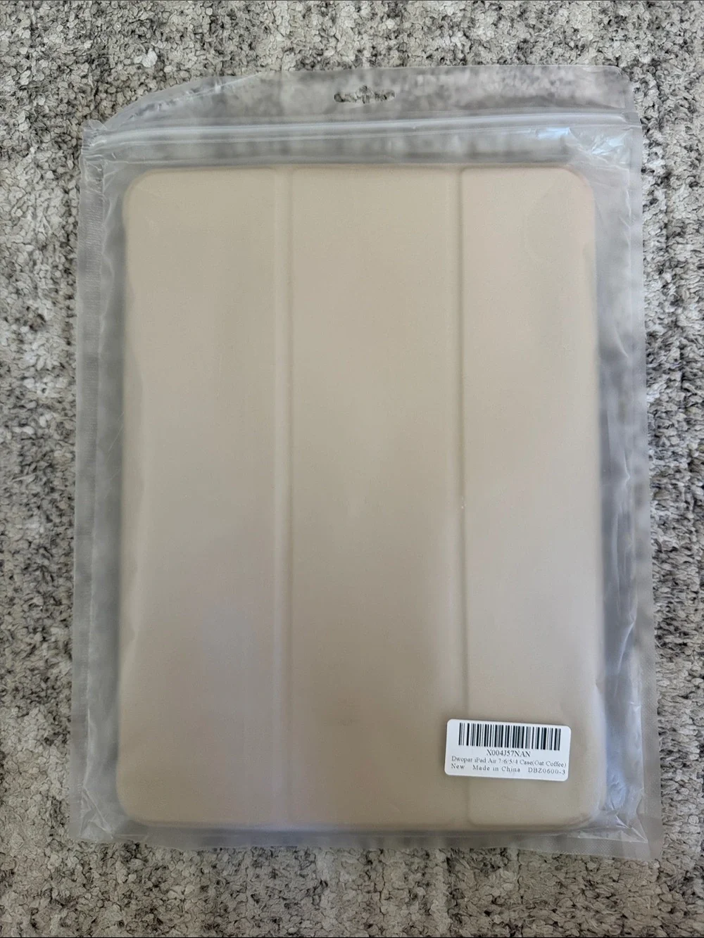 NWT iPad Air 7/6/5/4 Tan Case